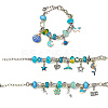 DIY Alloy European Bracelets Making Kits DIY-I108-01B-6