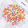 Opaque Acrylic Beads MACR-YW0001-18A-5