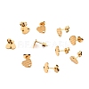 Ion Plating(IP) 304 Stainless Steel Stud Earring Findings STAS-I183-04A-G-1