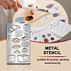 BBQ Daily Theme Custom Stainless Steel Metal Stencils DIY-WH0289-050-4