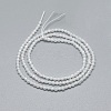 Cubic Zirconia Beads Strands G-G792-47-01A-2