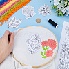 PVA Water-soluble Embroidery Aid Drawing Sketch DIY-WH0514-020-3