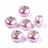 Imitation Pearl Style Resin European Beads RPDL-T003-001H-1