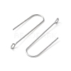 316 Surgical Stainless Steel Earring Hooks X-STAS-Z124-02D-P-2