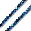 Electroplated Synthetic Non-magnetic Hematite Beads Strands G-A234-G03-01-2