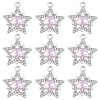 10Pcs Glass Pendants GLAA-YW0004-64A-05-1