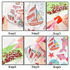 DIY Ocean Theme Sticker Kit DIY-WH0453-30-3