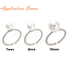 Brass Cup Peg Open Cuff Ring Settings KK-G518-02P-02-4