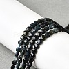 Dyed Natural Tourmaline Beads Strands G-C179-A4mm-03-1