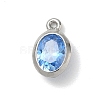Brass Pave Cubic Zirconia Charms KK-CBA74BF-02P-2