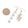 Shell Pearl Dangle Earring EJEW-JE05763-3