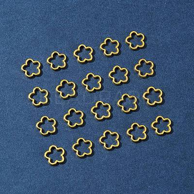 50Pcs Tibetan Style Alloy Bead Frame TIBEB-FS0001-10AG-1