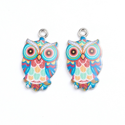 Alloy Enamel Pendants ENAM-TAC0001-29C-1