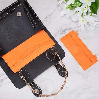 2Pcs 2 Styles Wool Felt Bag Organizer Inserts FIND-WR0007-26D-1