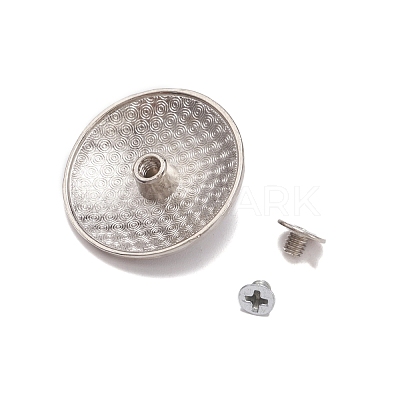 Alloy Decorative Rivets BUTT-WH0027-07-1