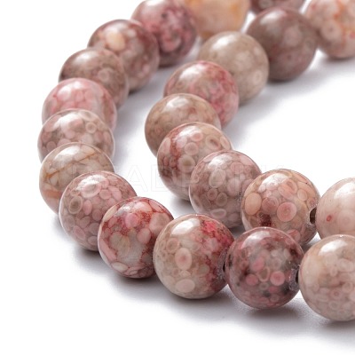 Natural Maifanite/Maifan Stone Beads Strands G-P451-01A-A-1