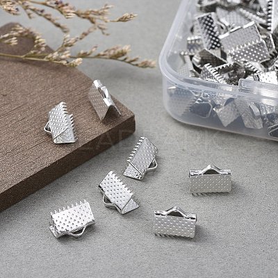Iron Ribbon Crimp Ends IFIN-YW0001-13P-LF-1