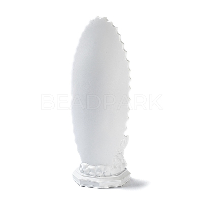 Resin Virgin Mary Figurines DJEW-Q004-01-1