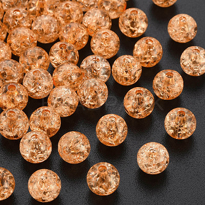 Transparent Crackle Acrylic Beads LS-MACR-S373-66-N05-1