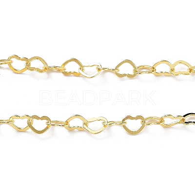 925 Sterling Silver Heart Link Chains STER-NH0001-28A-G-1