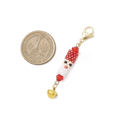 Glass Pendant Decorations HJEW-MZ00359-01-1