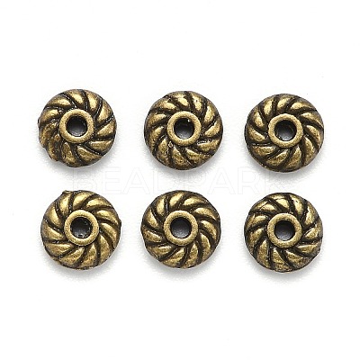 Tibetan Style Alloy Spacer Beads MLF10764Y-NF-1