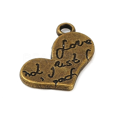Tibetan Style Alloy Pendants TIBEP-R197-AB-FF-1