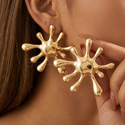 Alloy Stud Earrings for Women WGF4897-01-1