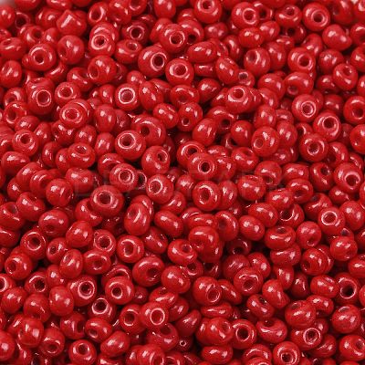 8/0 Baking Paint Glass Seed Beads X1-SEED-M012-02A-42-1