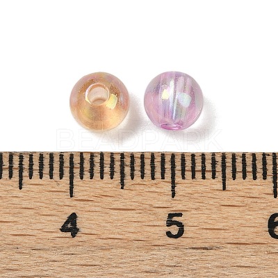 Transparent Acrylic Beads OACR-B031-06-6mm-1
