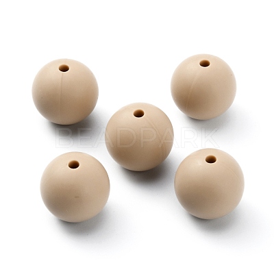 Silicone Beads SIL-WH0012-001L-1
