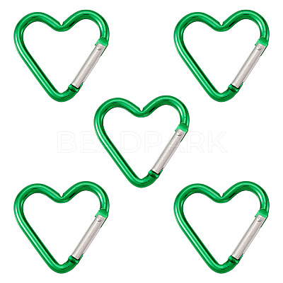 5Pcs Zinc Alloy Spring Gate Rings FIND-TA0009-73E-1