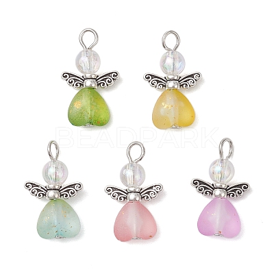 Transparent Acrylic Pendants PALLOY-JF04251-1