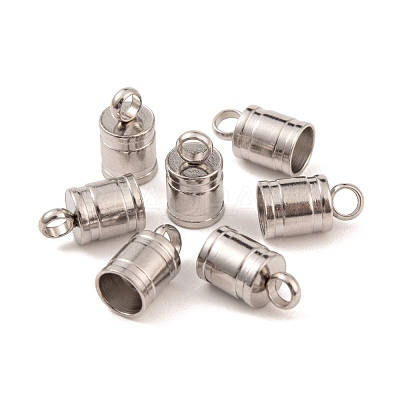 Tarnish Resistant Stainless Steel Cord Ends STAS-E020-3-1