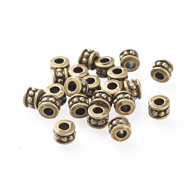 Tibetan Style Alloy Beads X-MLF0031Y-NF-1