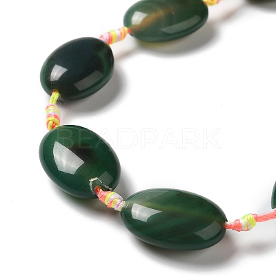 Natural Agate Beads Strands G-K334-02C-1