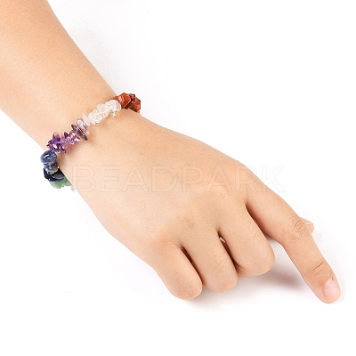Chakra Jewelry BJEW-JB05535-1