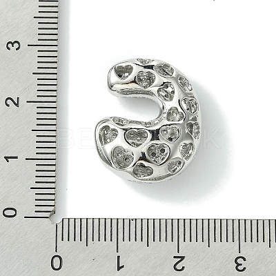 Rack Plating Brass Cubic Zirconia Pendants KK-S378-02P-C-1