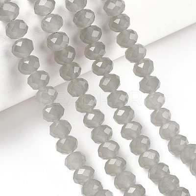 Glass Beads Strands EGLA-A034-J8mm-D10-1