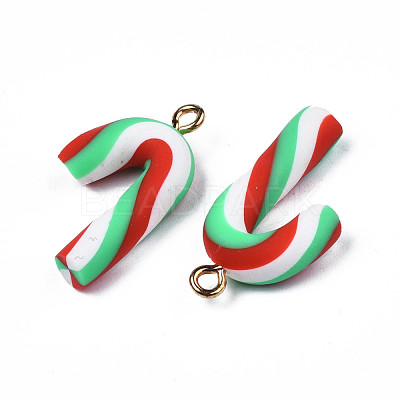 Handmade Polymer Clay Pendants CLAY-N010-052-1