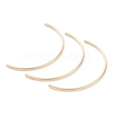 Brass Tube Beads X-KK-Y003-88B-G-1