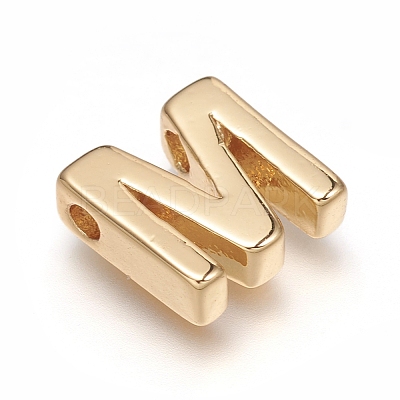 Brass Charms LS-ZIRC-I037-01M-G-1