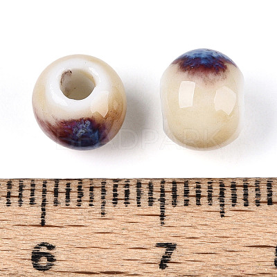 Handmade Porcelain Beads PORC-T133-11B-10-1