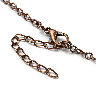 Quartz Crystal Pendant Necklaces NJEW-P287-01R-02-1