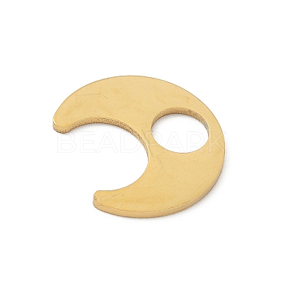 304 Stainless Steel Pendants STAS-Q354-03G-1