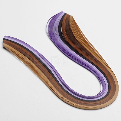 6 Colors Quilling Paper Strips X-DIY-J001-3mm-A06-1