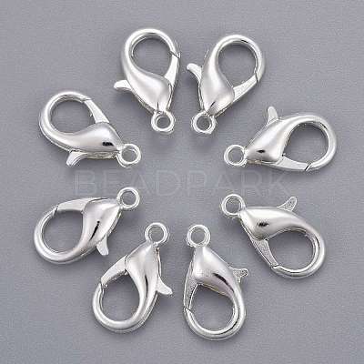 Zinc Alloy Lobster Claw Clasps E106-S-1