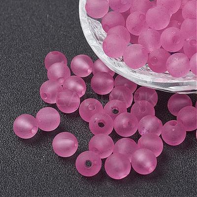 Transparent Acrylic Beads PL705-C28-1