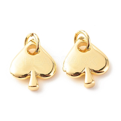 Brass Pendants KK-P208-12G-RS-1
