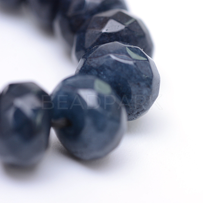 Natural White Jade Bead Strands X-G-R343-2x4-14-1